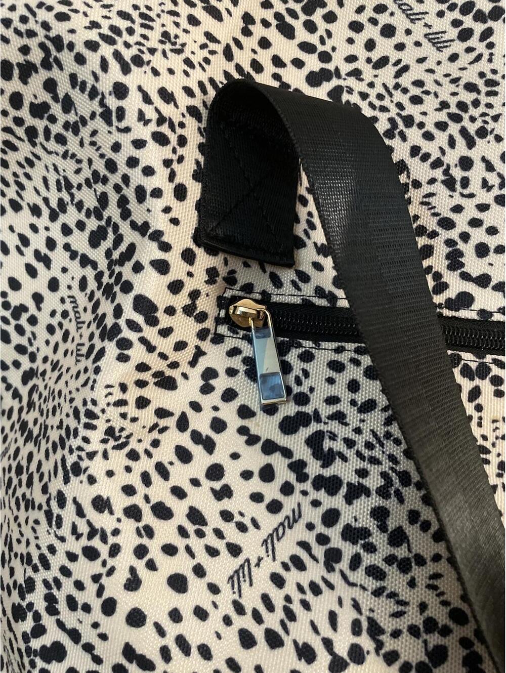Anthropology Mali + Lili Travel Purse Bag Weekender Leopard - Picture 2 of 9